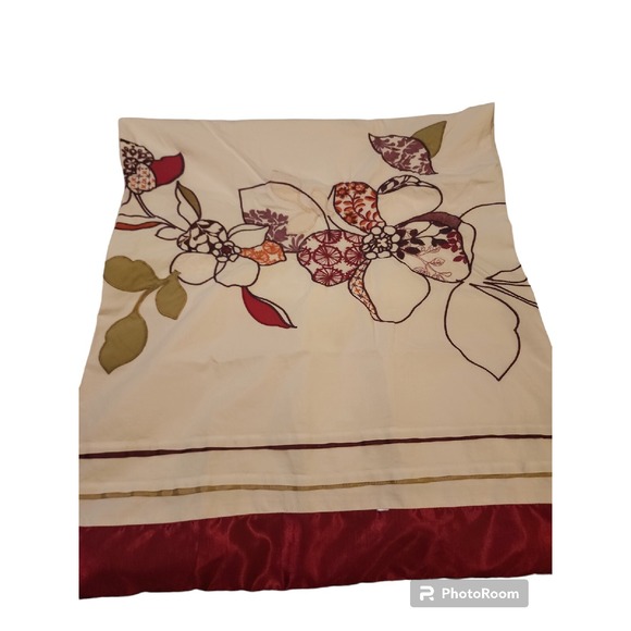 Anthology‎ Floral Print Decorative Pillow Sham Accent Throw Cover - Picture 1 of 4